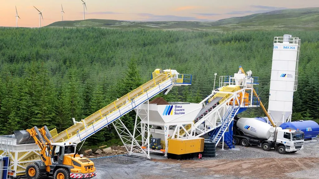 Mobil Beton Santrali Nedir?