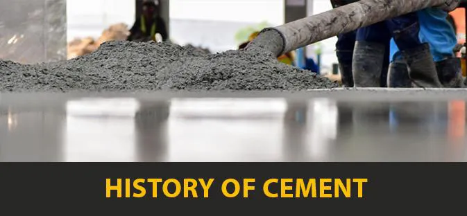 History Of Cement
