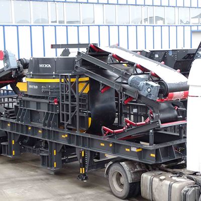 Portable Vertical Impact (VSI) Crushers With Feeder