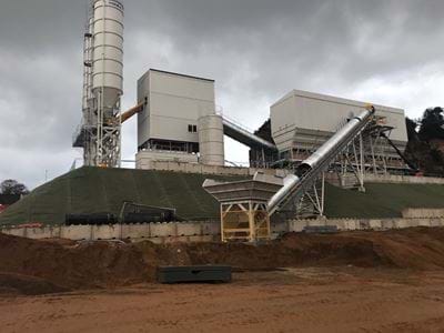 MEKA AND BERKSHIRE HAS DEVELOPED A SPECIAL CONCRETE PLANT FOR GRANITE PRODUCTS