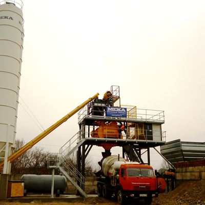 MB-C60 Plantas De Dosificación Compactas De Concreto