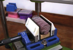 CERCHAR Abrasivity Index test fixture (ASTM D 7625-10)