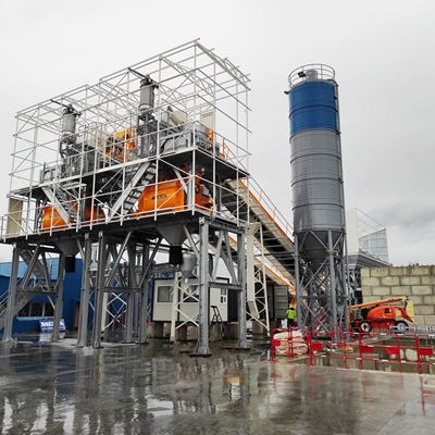 DEUX AUTRES CENTRALES À BÉTON MEKA SONT MISES EN SERVICE EN FRANCE