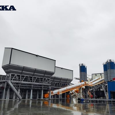 DEUX AUTRES CENTRALES À BÉTON MEKA SONT MISES EN SERVICE EN FRANCE