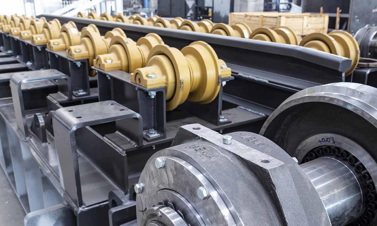 Impact rails for extra durability