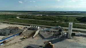 Centrale À Beton MEKA Pour L'aeroport De Domodedovo/Russie 