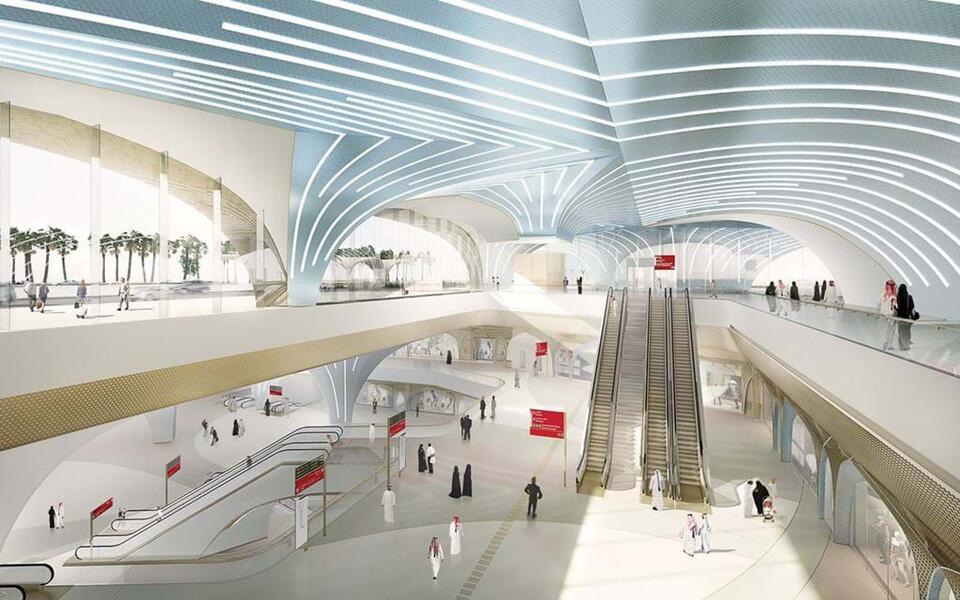 LAFARGE et MEKA sont sur la construction des lignes du projet de "Métro de Doha" 