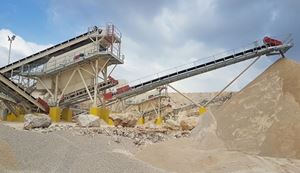 MEKA’NIN YENİ TİTREŞİMLİ ELEKLERİ ORTADOĞU’DA HANSON İÇİN KURULDU