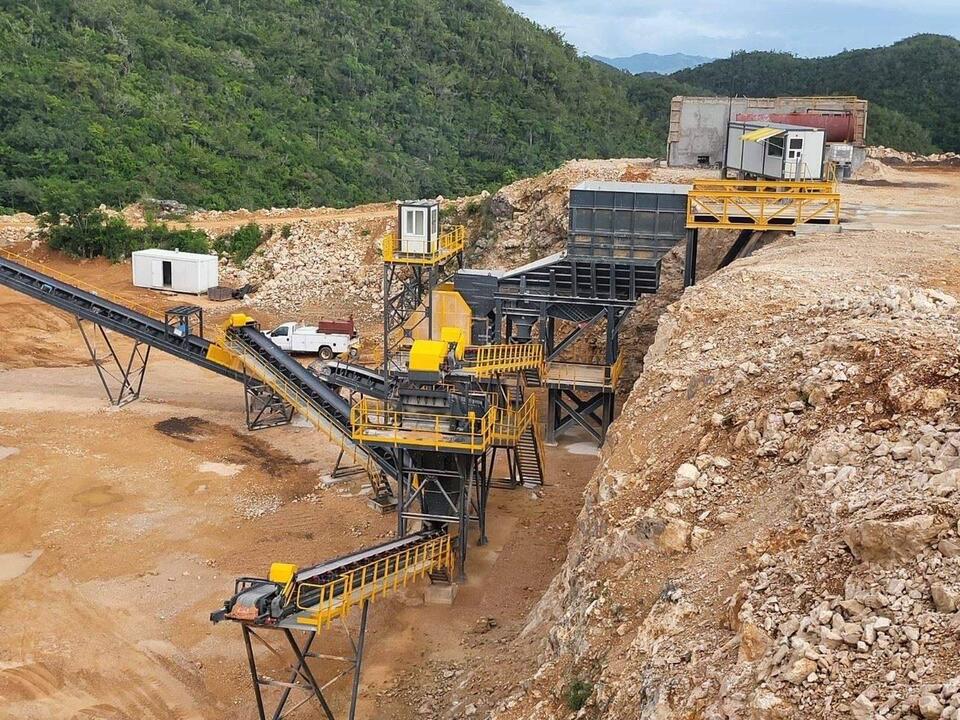MEKA Crushing Plant in the Caribbean Island of Jamaica