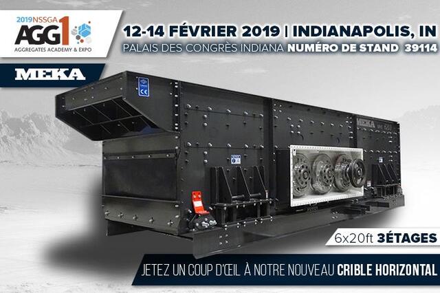 MEKA Sera Présent Au Salon NSSGA AGG1 2019 À Indianapolis / USA 