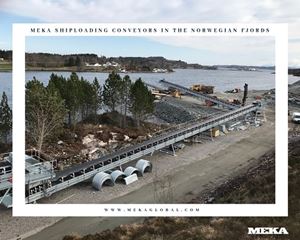 MEKA SHIPLOADING CONVEYORS IN THE NORWEGIAN FJORDS