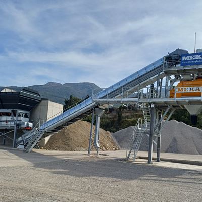 MEKA Supports the Recovery of the Earthquake Region with Concrete Batching Plants 