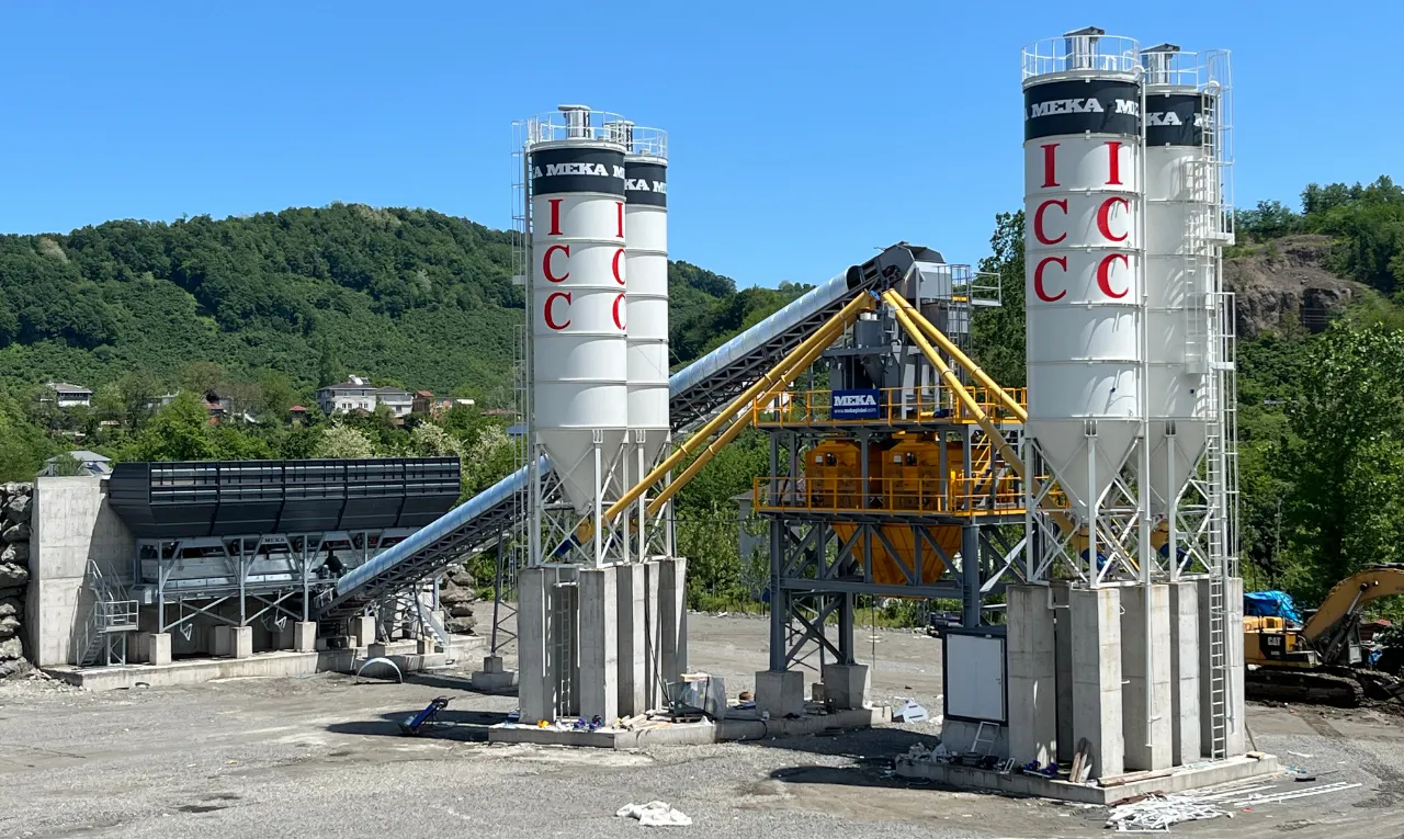 Une centrale à béton RCC MEKA de grande capacité choisie pour le projet du barrage de Salıpazarı 