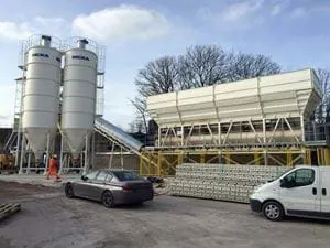 S. Morris – MEKA 100WD Stationary Concrete Batching Plant