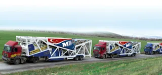 1 Haftada 37 Tır ile 9 Beton Santrali Sevkettik!