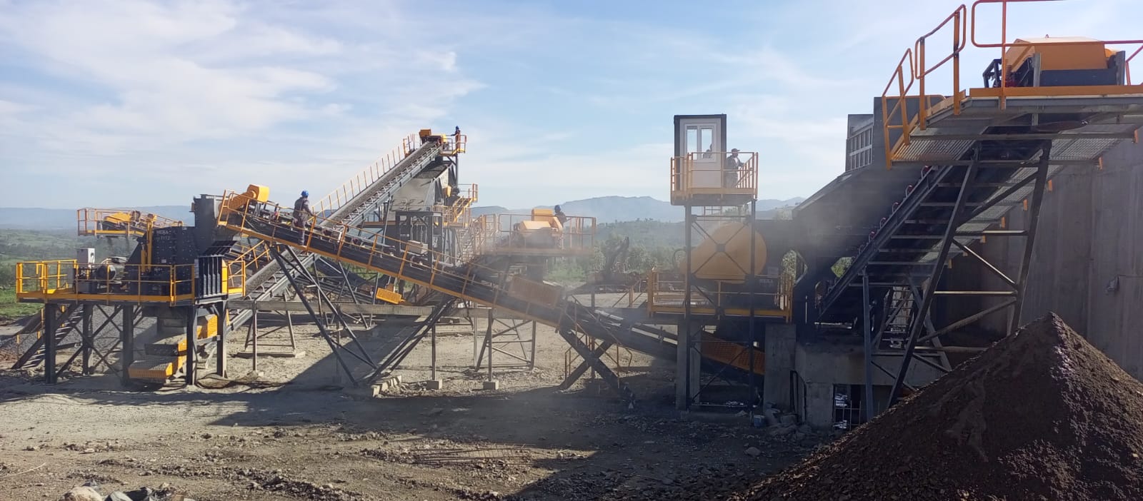 Дробильно-сортувальна установка MEKA 100 т/год у Кенії