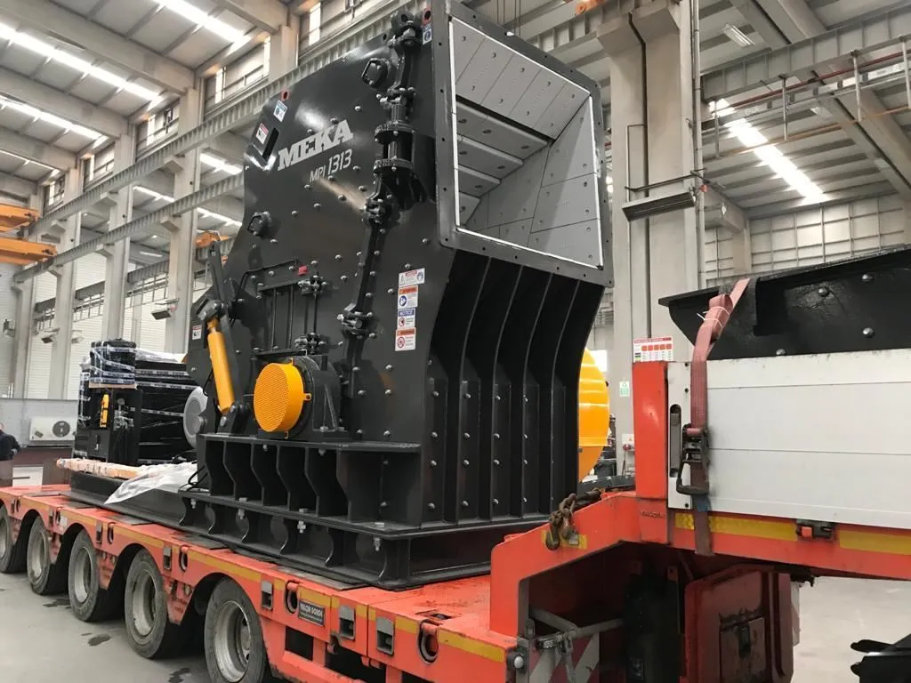 Concasseur Primaire À Percussion MEKA A Été Installé En Belgique 