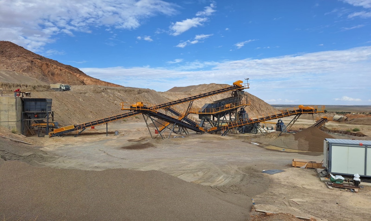 200 TPH Sand Washing Plant from MEKA in Tunisia