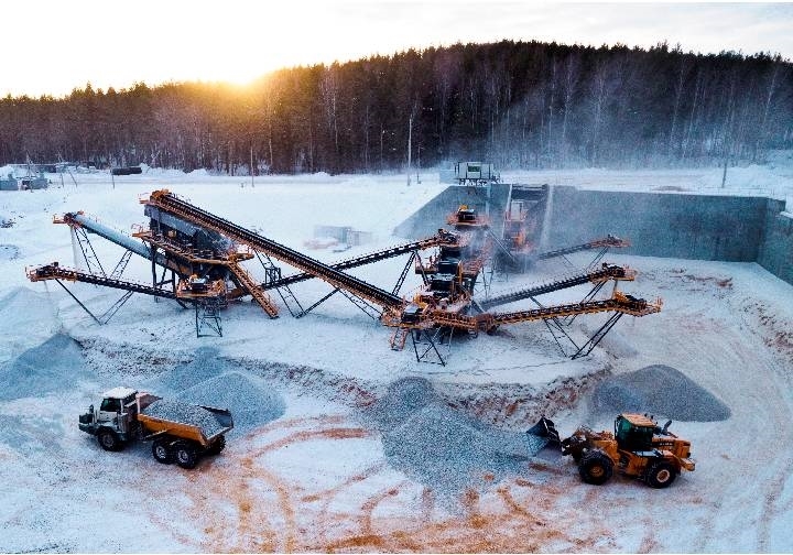 A production area of over 110,000 square meters