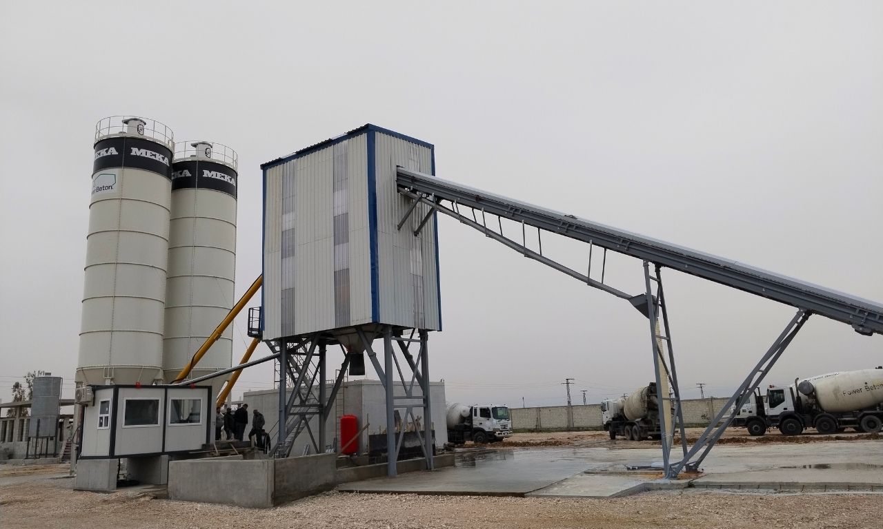 MEKA сприяє відбудові Сирії надміцним бетонним заводом K135
