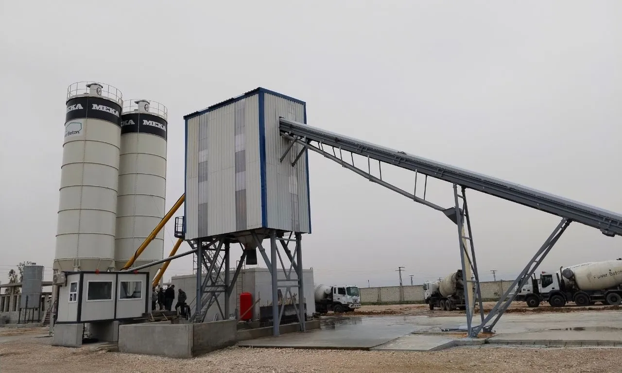 محطة خلط الخرسانة MEKA K135 في سوريا
