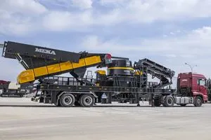 محطة MEKA المتنقلة للتكسير والغربلة