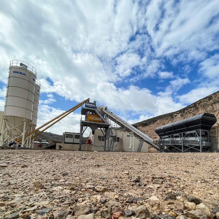 C120 Compact Concrete Batching Plant