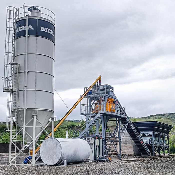 C60 B Plantas Dosificadoras Compactas De Concreto