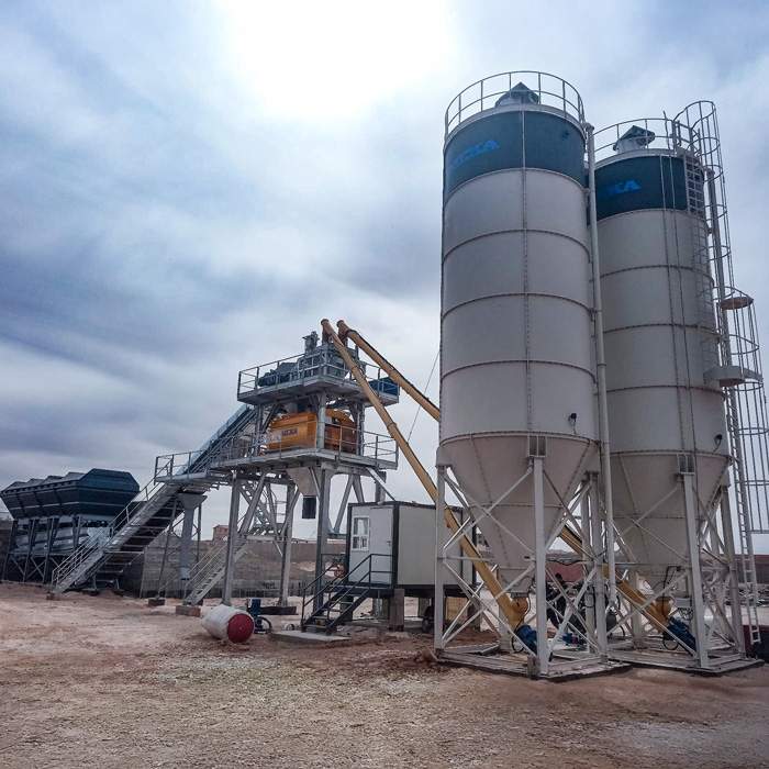 C90 Compact Concrete Batching Plant