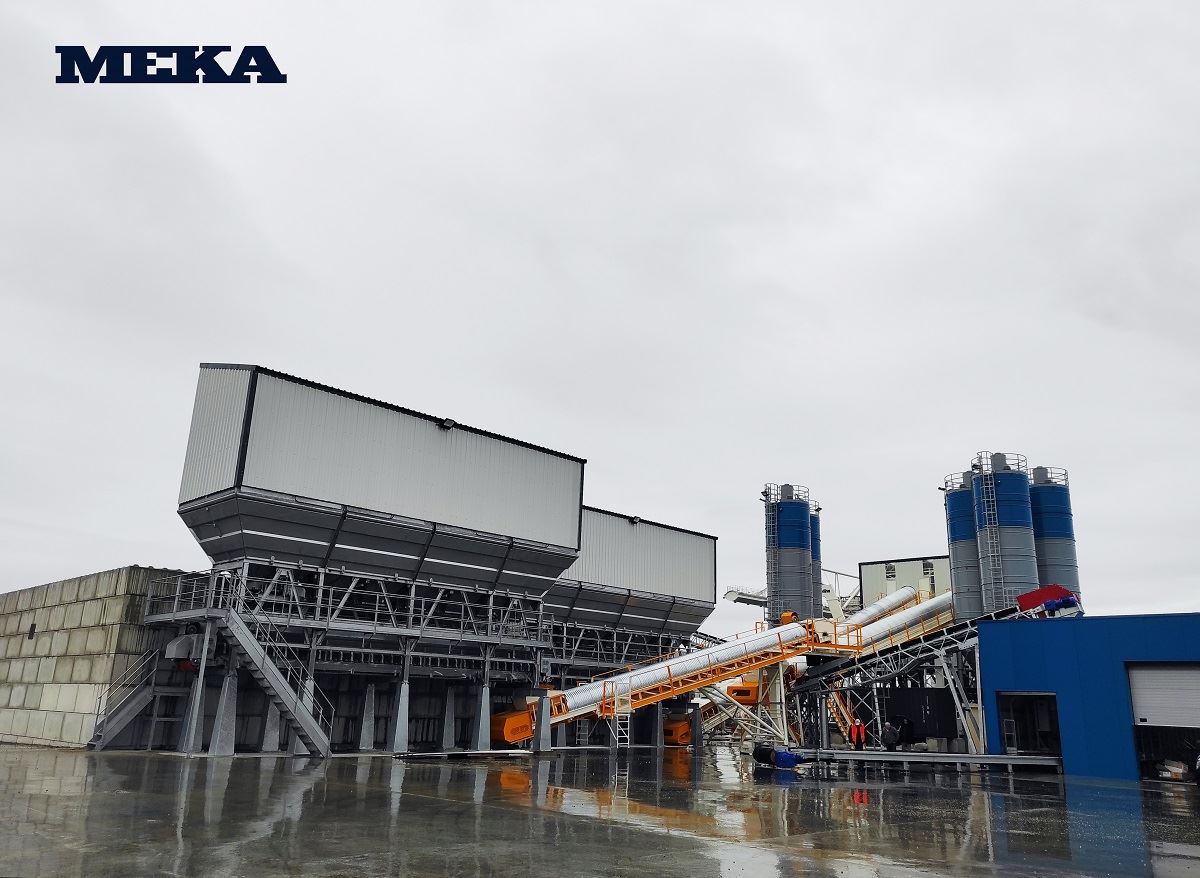 Deux Autres Centrales À Béton MEKA Sont Mise En Service En France