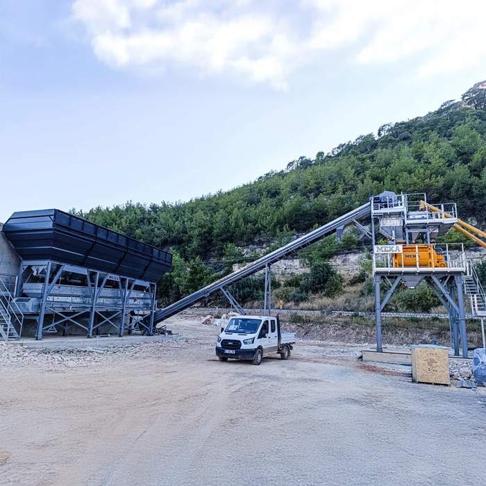 K120 Stationary Concrete Batching Plant