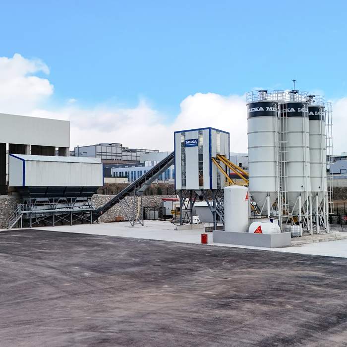 K135 Stationary Concrete Batching Plant