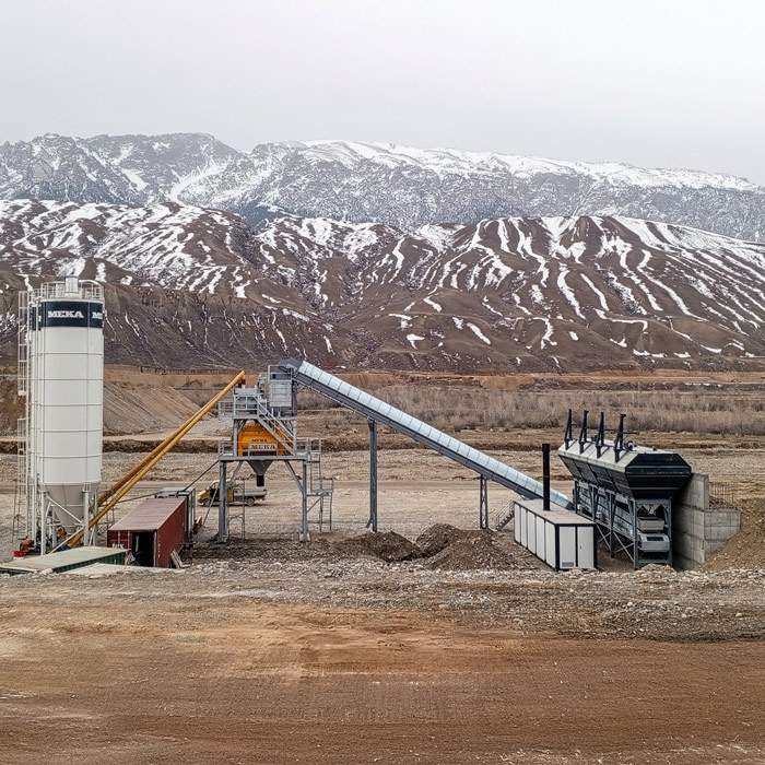 K145 Stationary Concrete Batching Plant