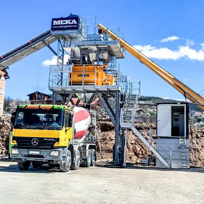 K90 Stationary Concrete Batching Plant