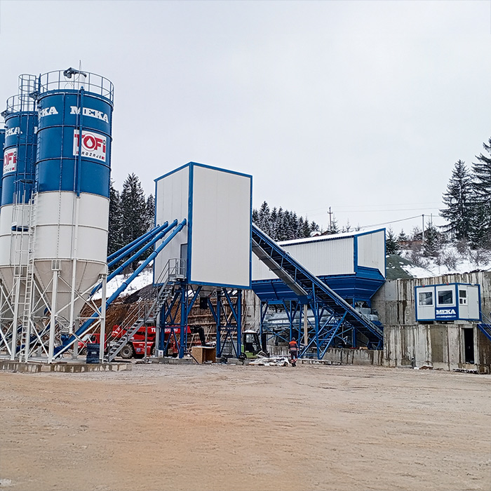 K120 Sabit Beton Santrali