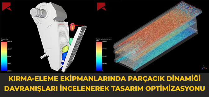 Kırma-Eleme Ekipmanlarında Parçacık Dinamiği Davranışları İncelenerek Tasarım Optimizasyonu