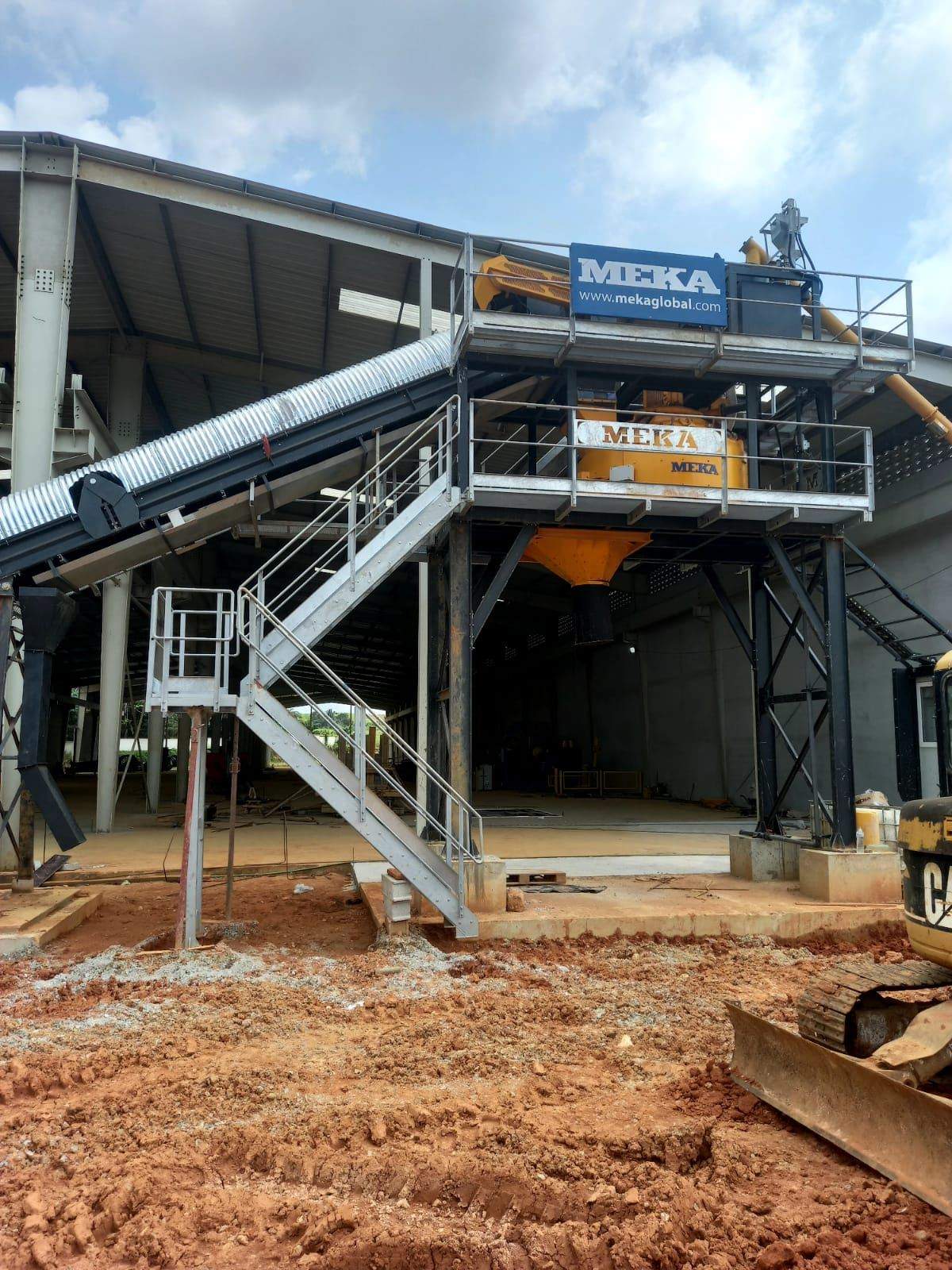 Les Centrales À Béton MEKA Sont Préférées Dans Les Importants Projets En Côte D'Ivoire