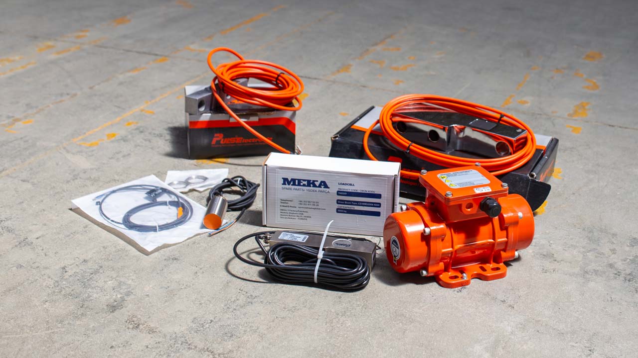Loadcell, Sensör ve Vibratör