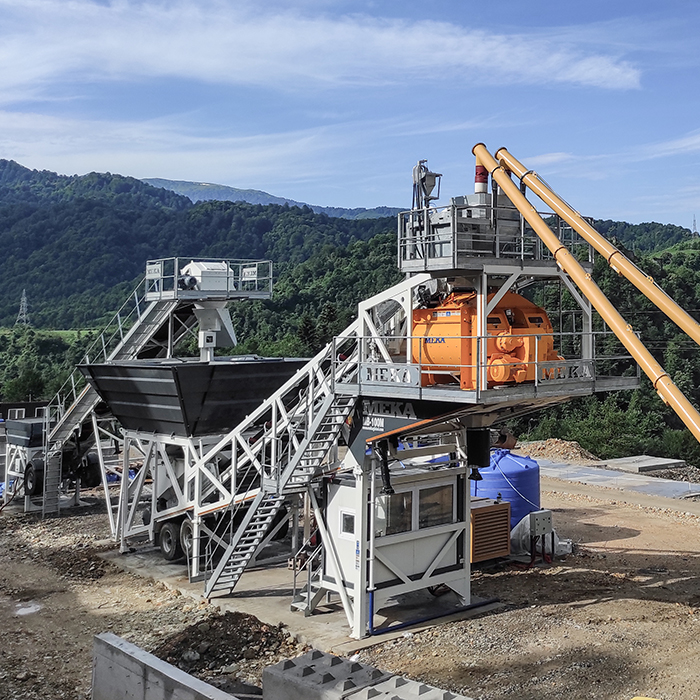 M100 Mobil Beton Santrali