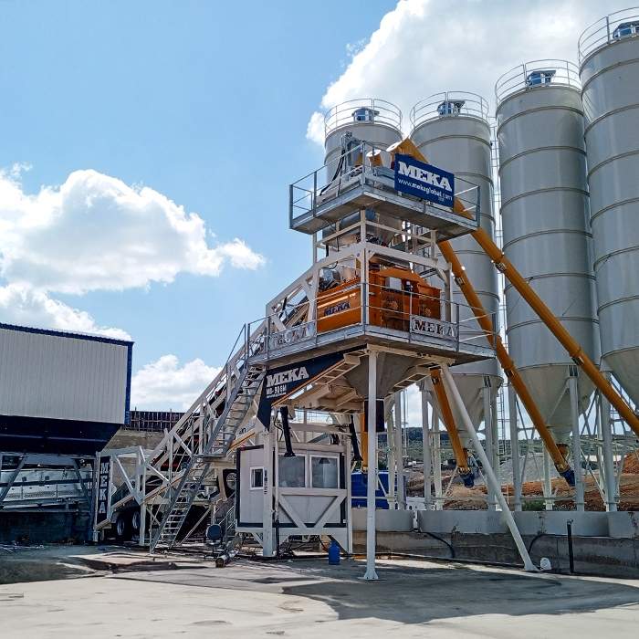 M100 Mobile Concrete Batching Plant