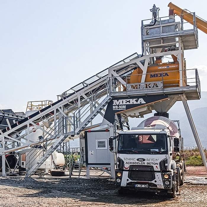 M135 Mobile Concrete Batching Plant