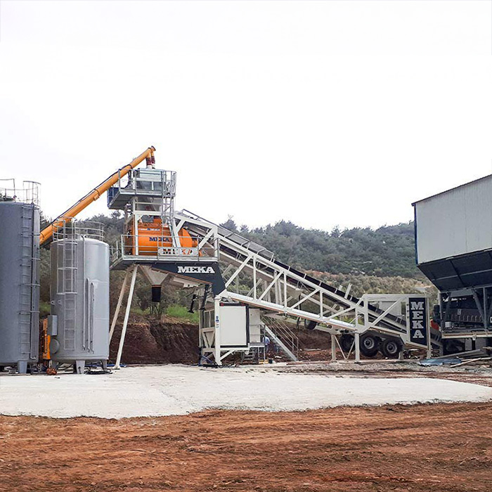 M135 Mobile Concrete Batching Plant