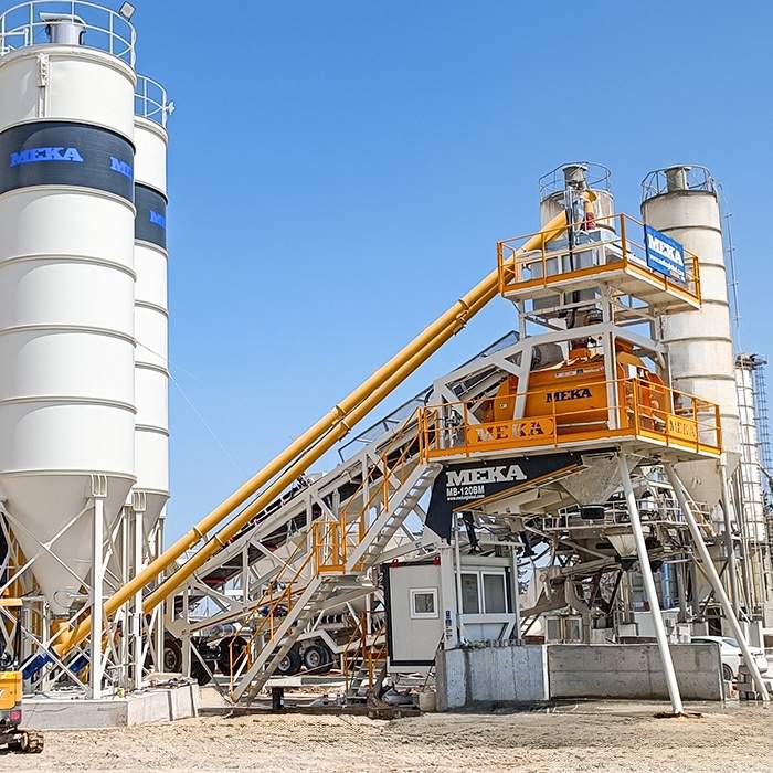 M145 Mobile Concrete Batching Plant