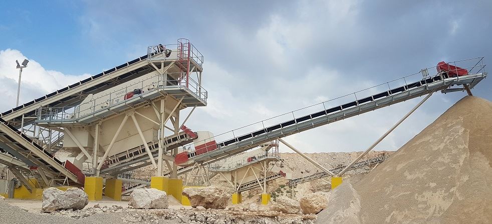 De Nouveaux Cribles Vibrants MEKA Ont Été Installés Pour Hanson Au Moyen-Orient