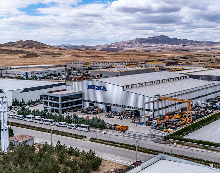 A production area of over 110,000 square meters