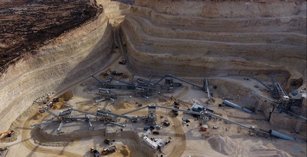 Завершено будівництво дробильно-сортувального комплексу MEKA на Близькому Сході