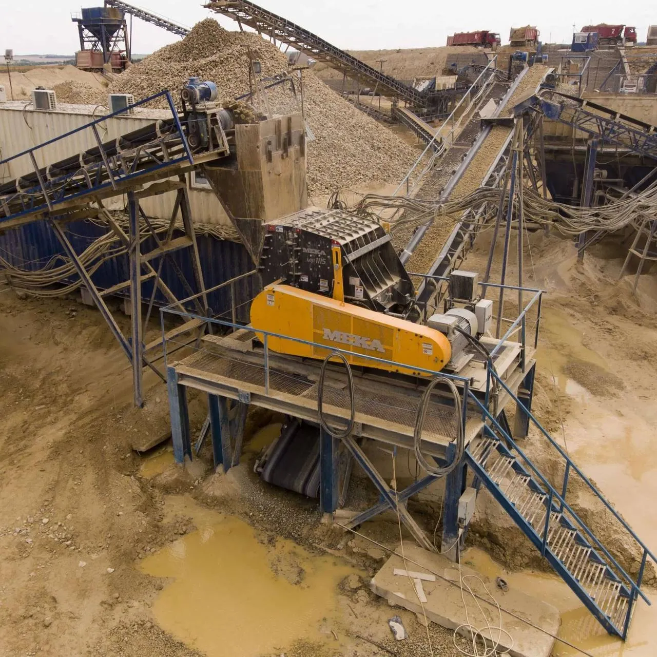 MEKA Kırma, Eleme ve Yıkama Ekipmanları, Tula, Rusya’da