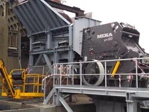 MEKA Primary Impact Crusher Has Been Installed in Belgium