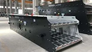 Віброгрохот MEKA MS 2060 поставлено компанії Heidelberg Cement Румунія