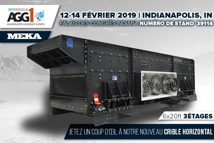 MEKA Sera Présent Au Salon NSSGA AGG1 2019 À Indianapolis / USA 